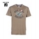 Camiseta Wild Boar Republic Percussion Beige