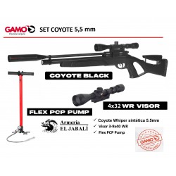 Pack Gamo Coyote Whisper en 5,5 PCP