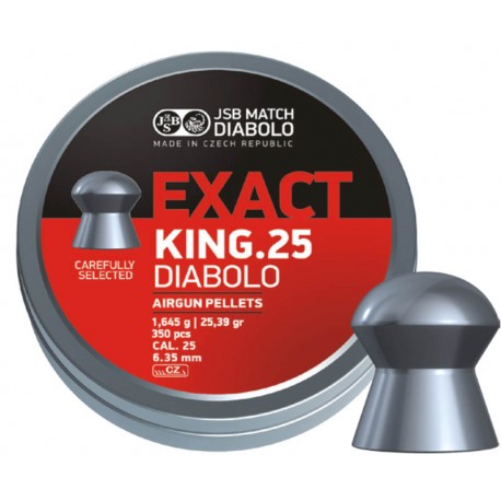 Balin JSB EXACT KING 6,35 - 1.645 g (350 UNI)