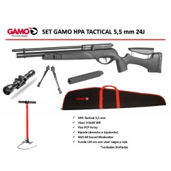 Pack Gamo HPA Tactical en 5,5 PCP