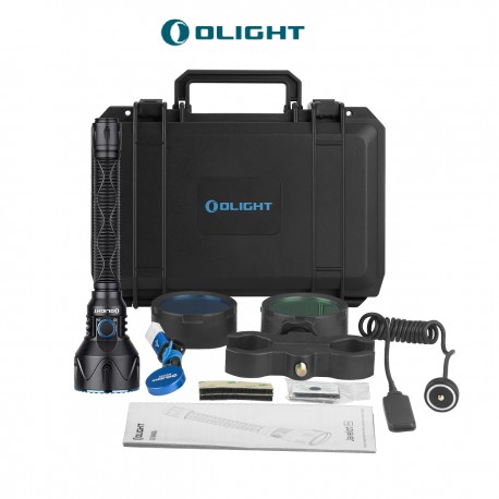 LINTERNA OLIGHT JAVELOT TURBO 2 2500 KIT CAZA RECARGABLE