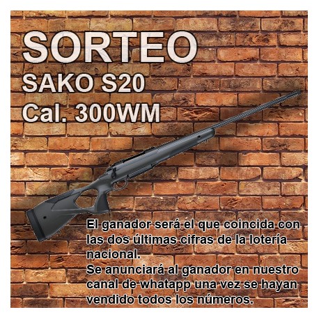 Sorteo Sako S20 300WM